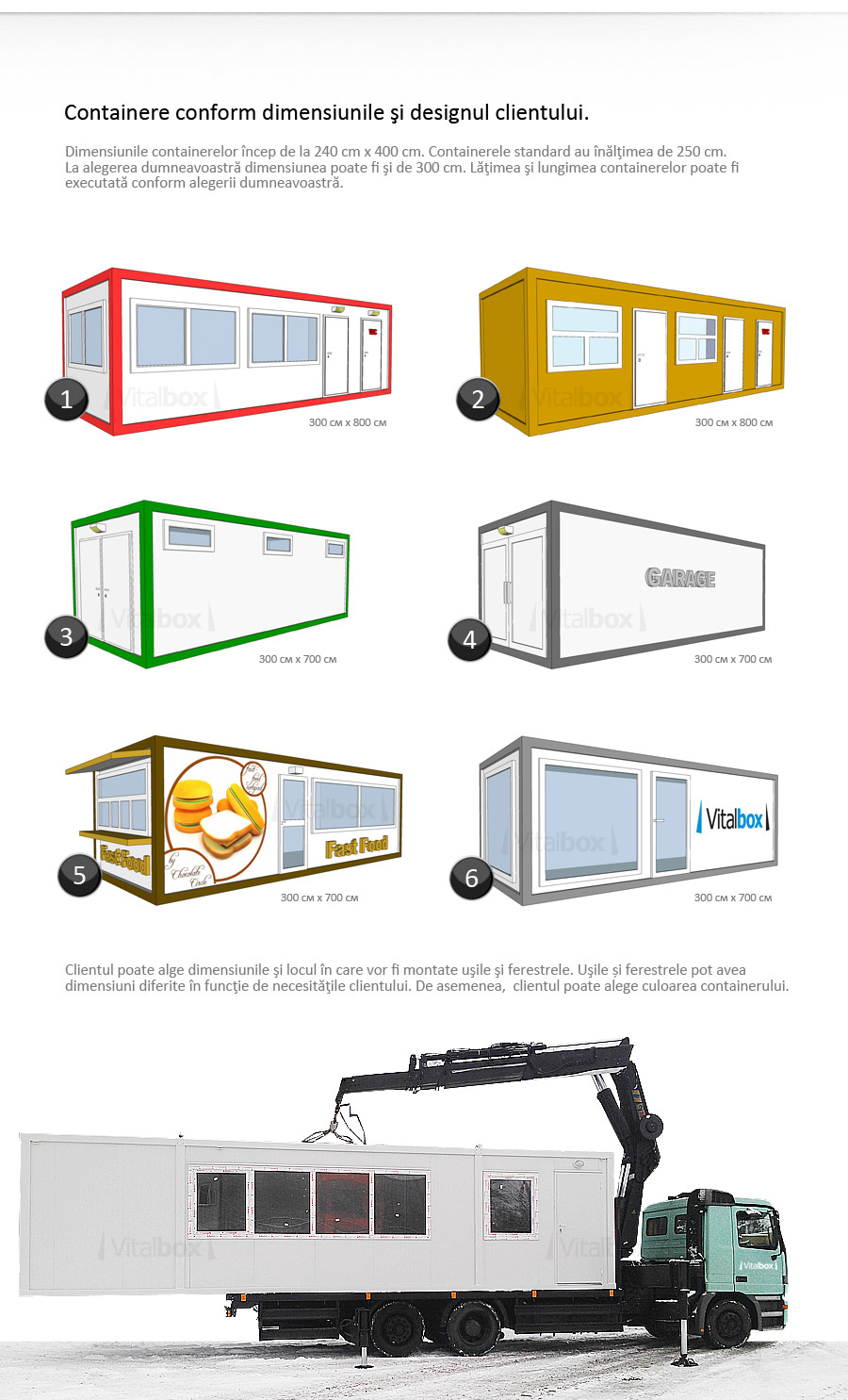 Containere de locuit şi Case containere